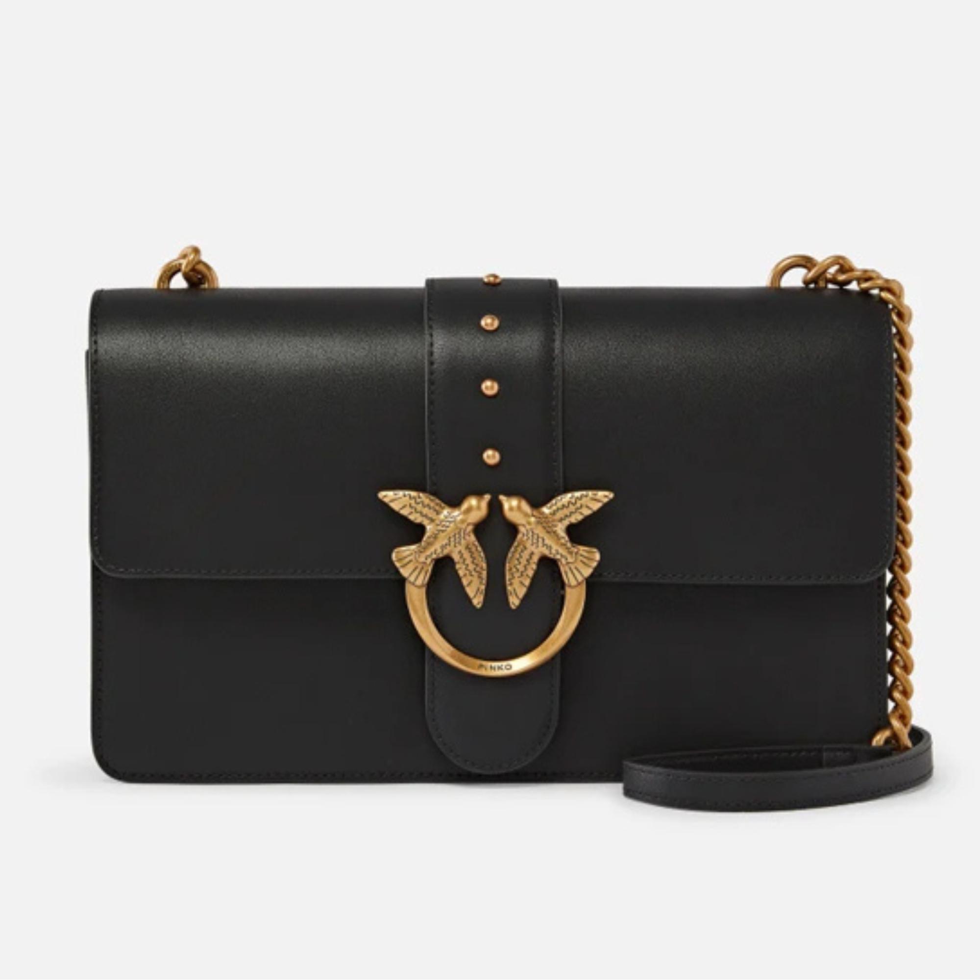 Rankinė per petį moterims, Juoda, Love one classic cl