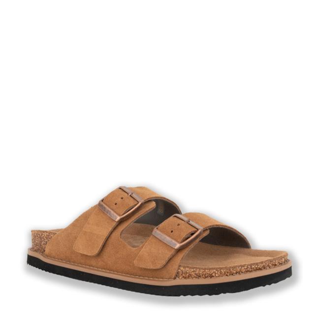 Šlepetės vyrams, Ruda, Slippers