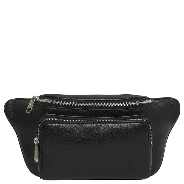 Rankinė per juosmenį vyrams, Juoda, webbing strap waistbag