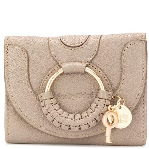 Piniginė moterims, Pilka, Hana compact wallet