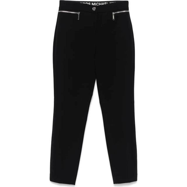 Laisvalaikio kelnės moterims, Juoda, Bi strch zip pocket pant