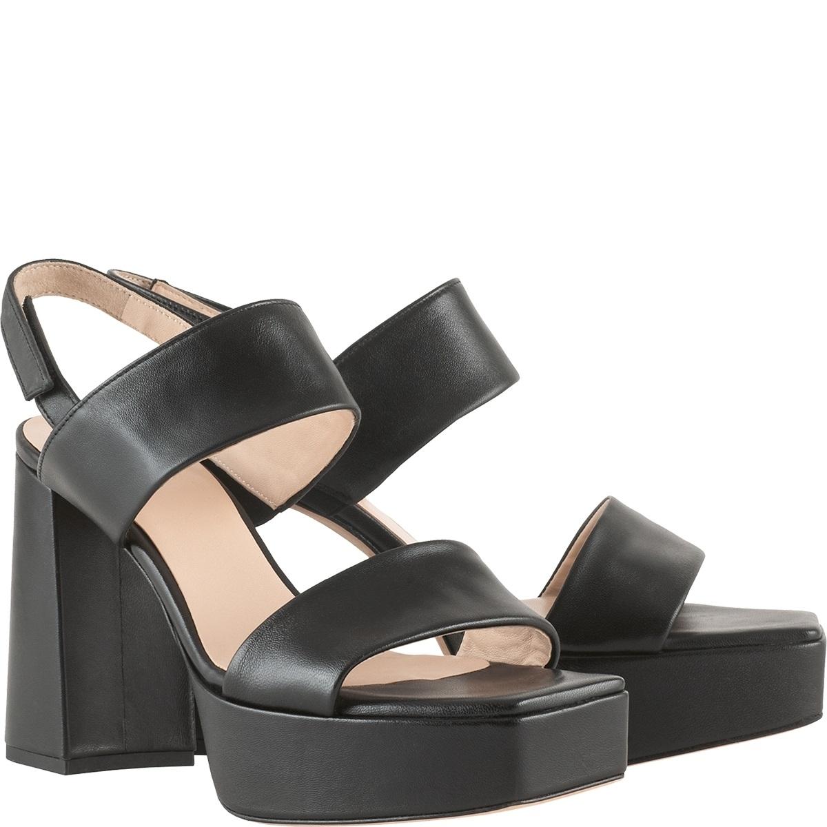 Basutės moterims, Juoda, CINDY Sandals