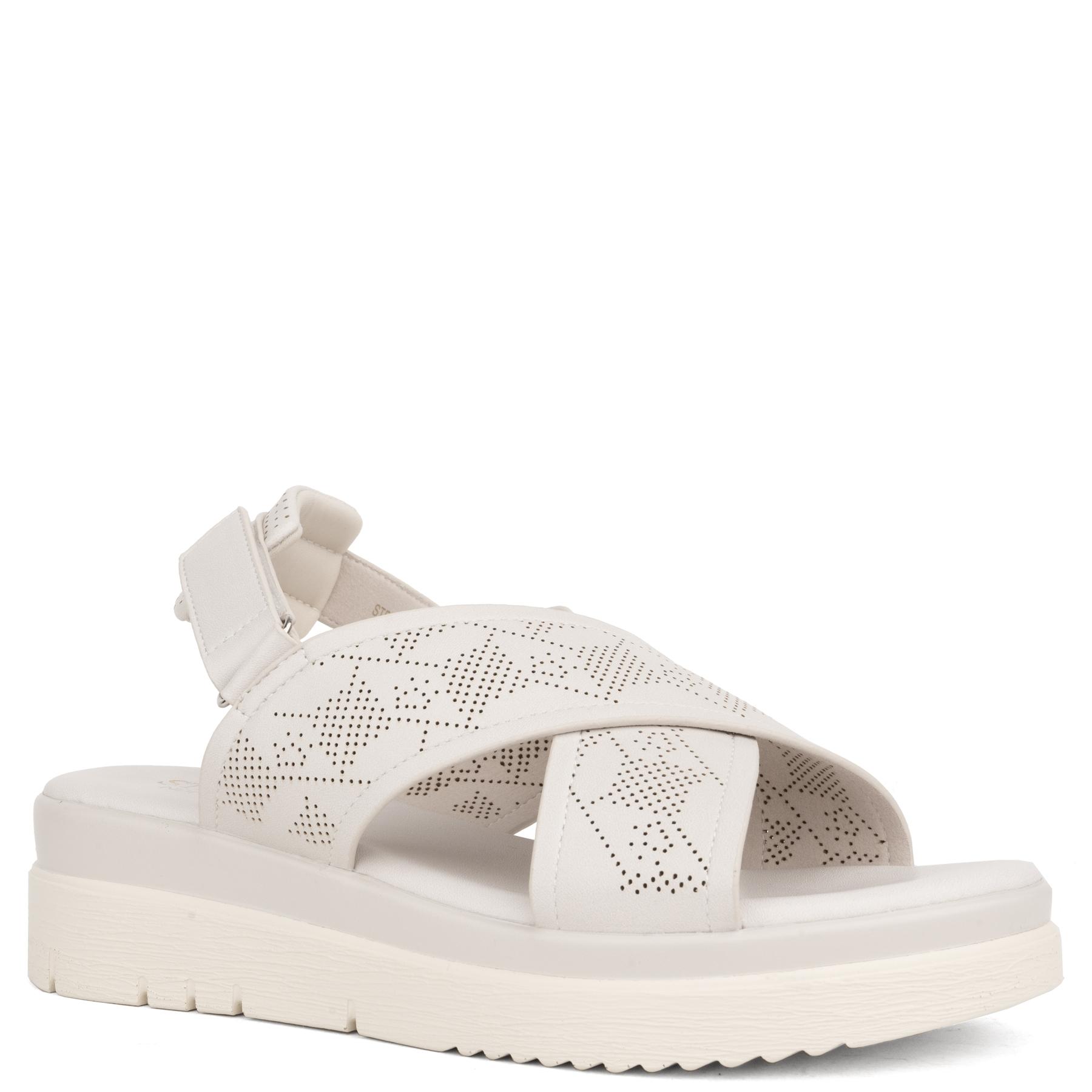 Basutės moterims, Balta, Sandals