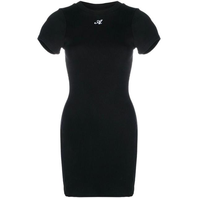 Midi suknelė moterims, Juoda, Day T-Shirt Dress