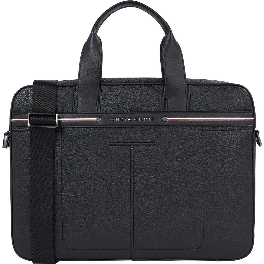 Dėklas kompiuteriui vyrams, Juoda, Central slim computer bag