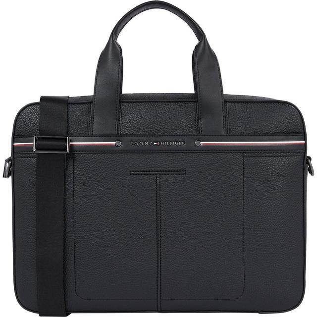 Dėklas kompiuteriui vyrams, Juoda, Central slim computer bag