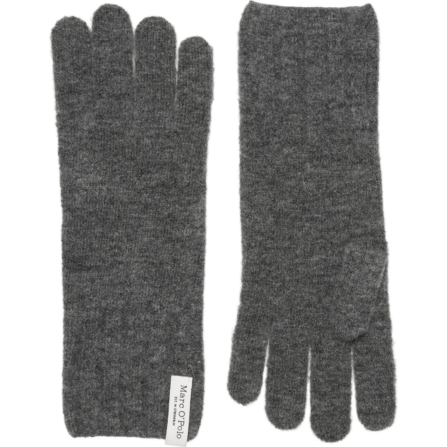 Pirštuotos pirštinės moterims, Pilka, Gloves 409606804011