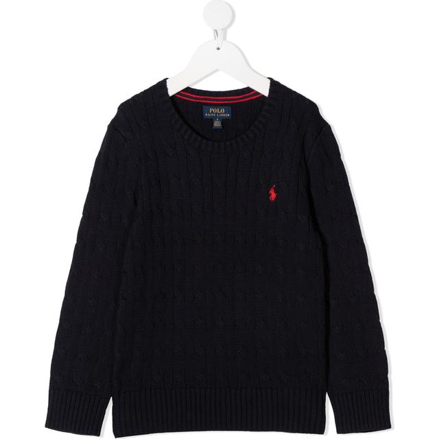 Megztinis berniukams, Mėlyna, COMBED COTTON-LS CAB