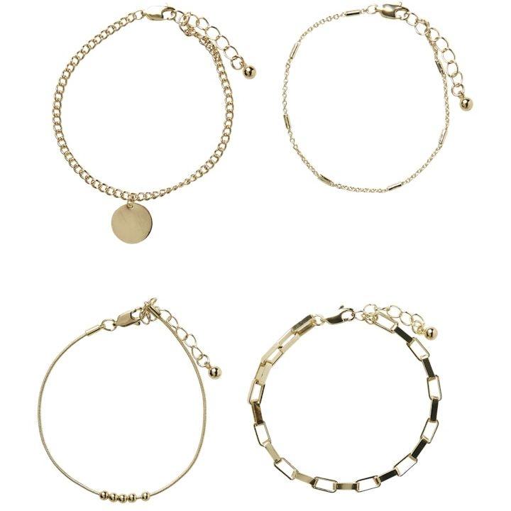 Apyrankė moterims, Auksinė, PCJOANNA J 4-PACK BR