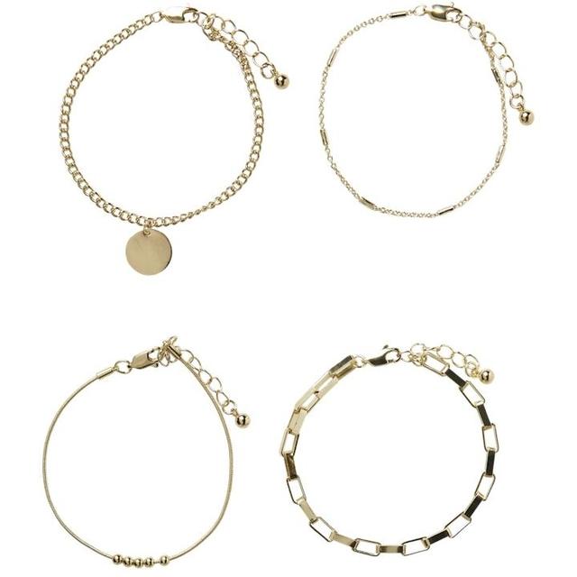 Apyrankė moterims, Auksinė, PCJOANNA J 4-PACK BR