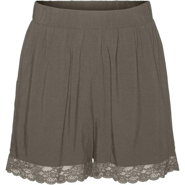 Šortai moterims, Pilka, VMASTA LACE H/W SHORT
