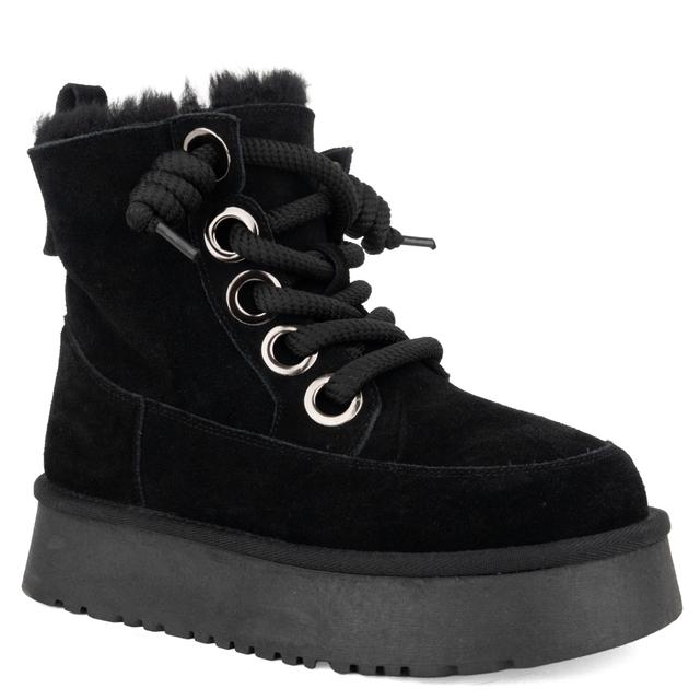 Auliniai moterims, Juoda, Boots