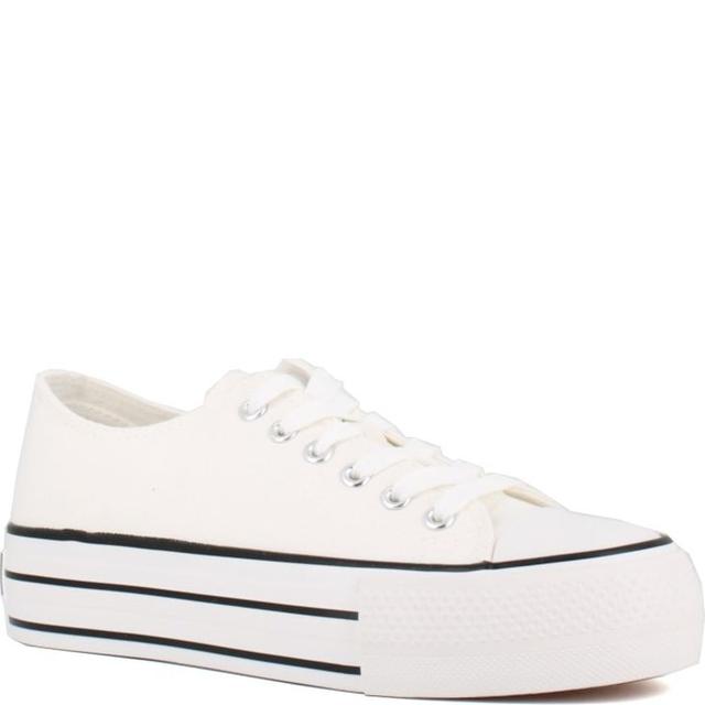 Laisvalaikio bateliai moterims, Balta, Sneakers