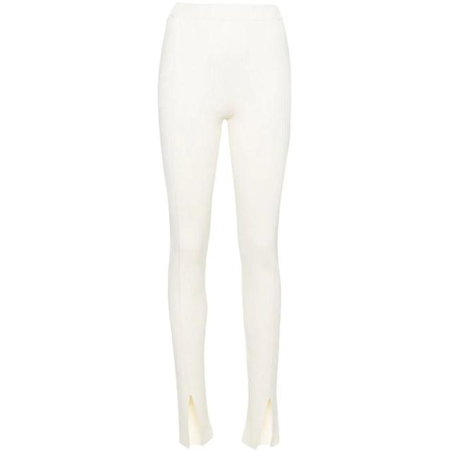 Tamprės moterims, Kūno, Ribbed slit front leggings