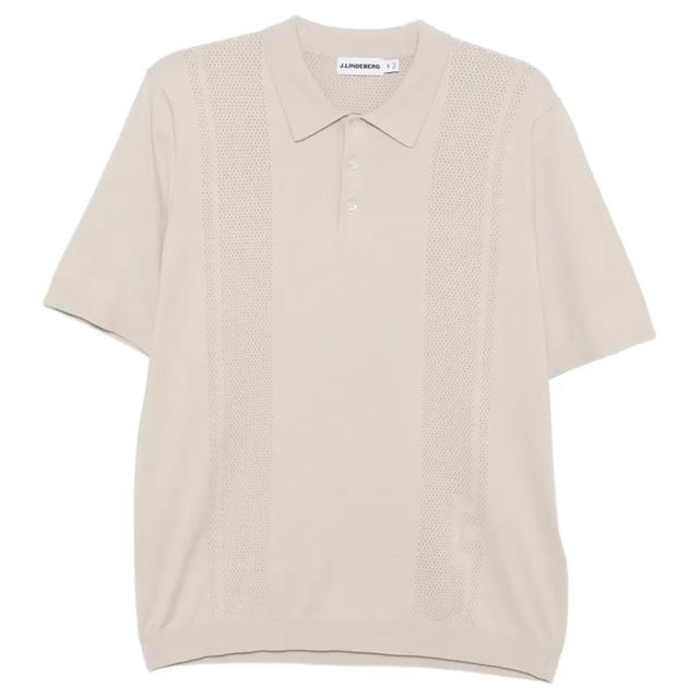 Polo marškiniai trumpos rank. vyrams, Smėlio, Reymond seasonal knit polo