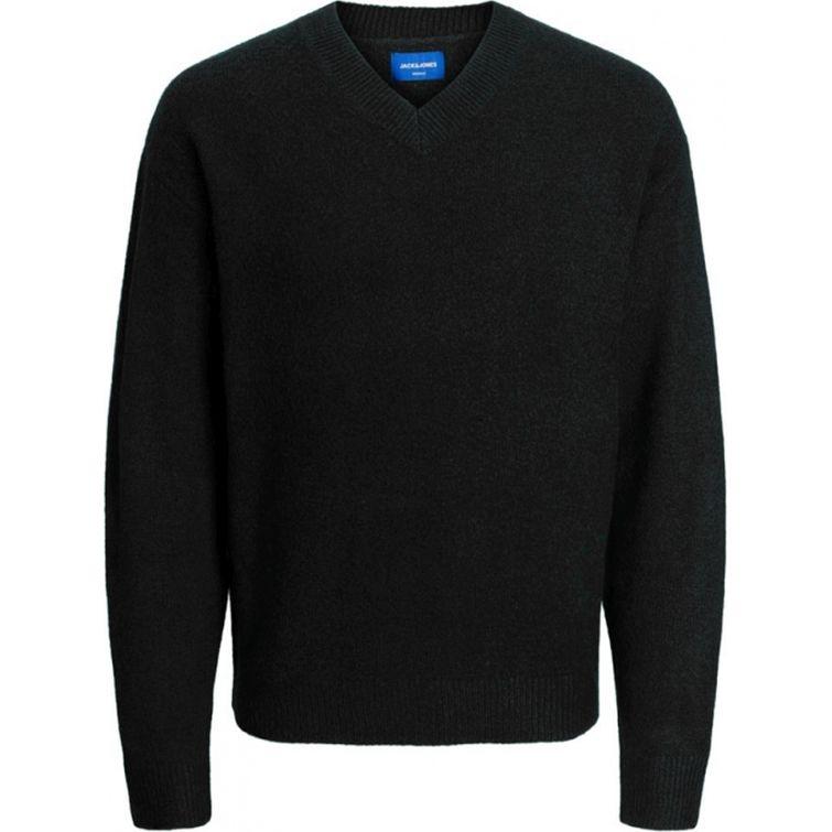Megztinis vyrams, Juoda, JOROLLIE KNIT V-NECK