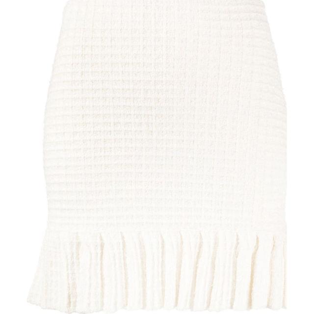 Midi sijonas moterims, Kūno, Sequin textured knit skirt