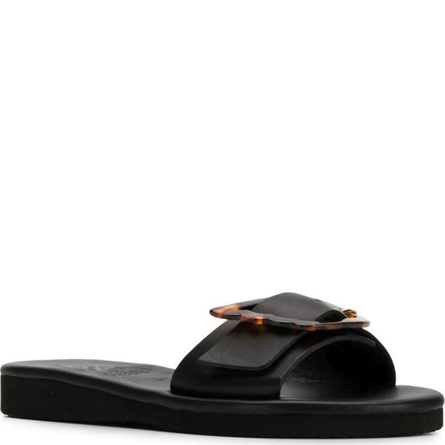 Basutės moterims, Juoda, Aglaia vachetta sandals