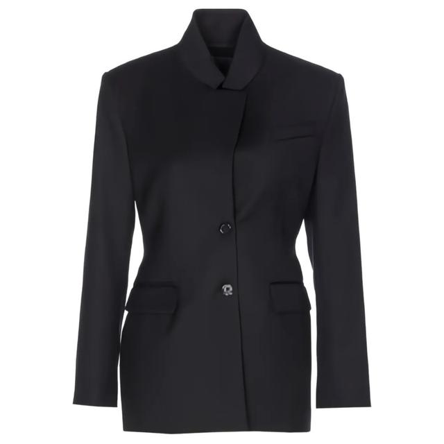 Striukė moterims, Juoda, Fausta giacca flanella diagona