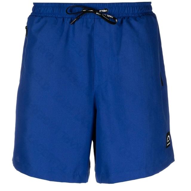 Apatinė kostiumėlio dalis vyrams, Mėlyna, Tonal aop med boardshorts