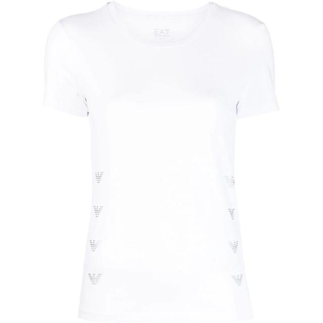 Marškinėliai trump. rankovėmis moterims, Balta, T-shirt