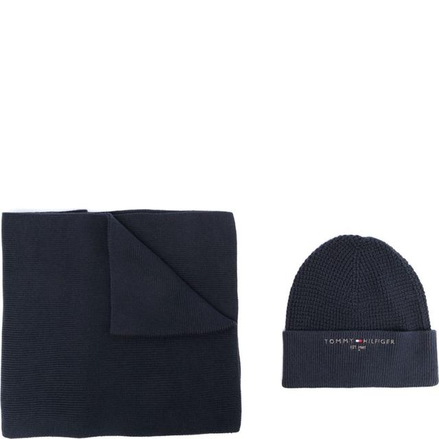 Rinkinys vyrams, Mėlyna, HORIZON SCARF & BEANIE GP