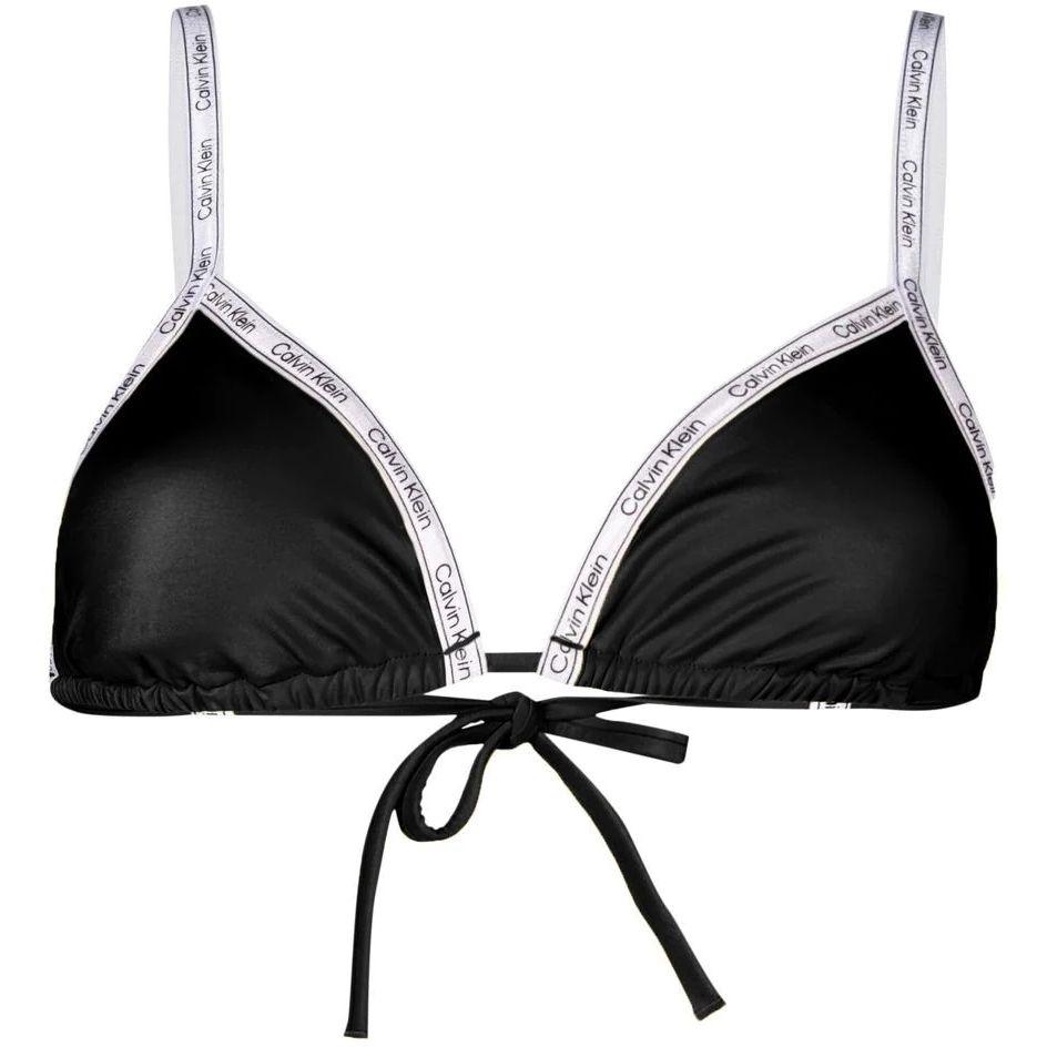 Viršutinė kostiumėlio dalis moterims, Juoda, Swim one shoulder top