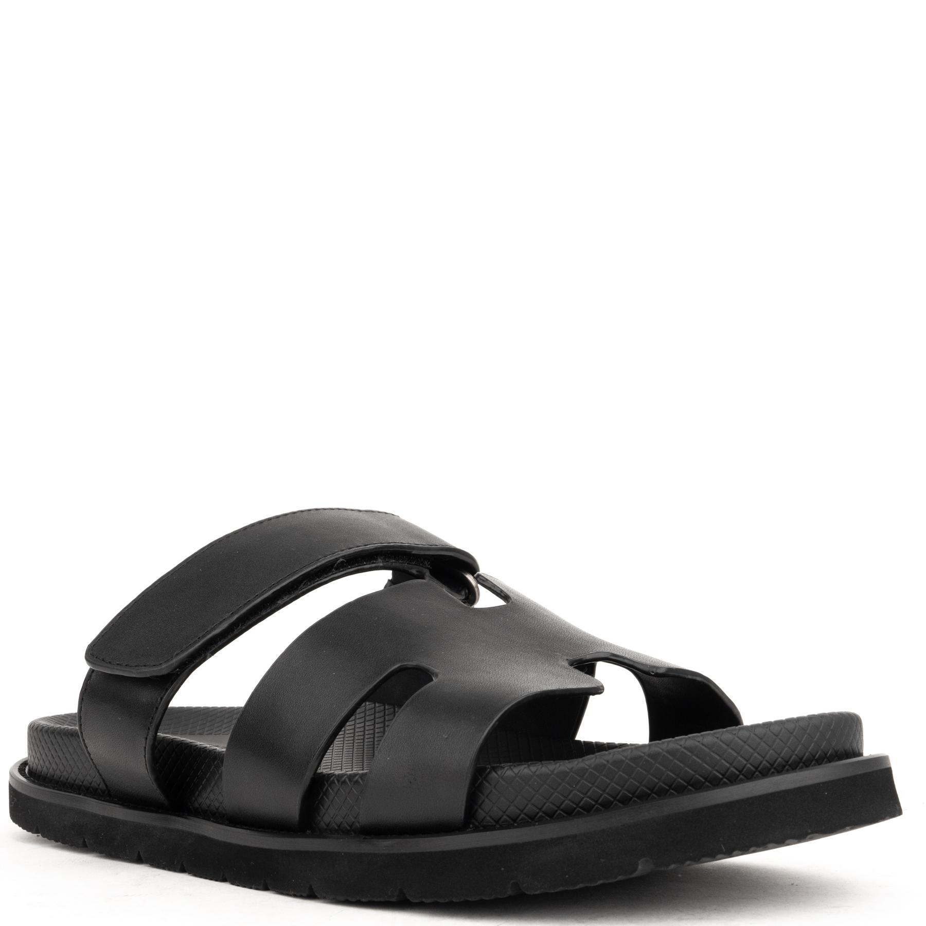 Šlepetės vyrams, Juoda, Slippers, SERGIO MORETTI