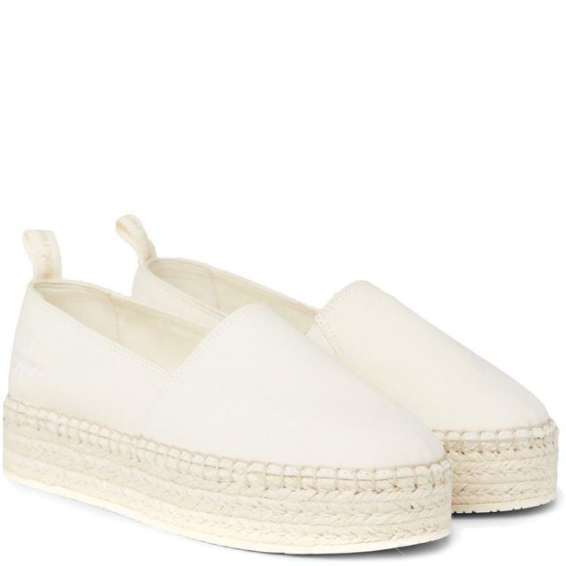 Espadrilės moterims, Smėlio, Platform espadrille