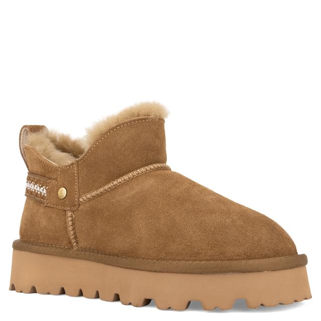 Pašiltinti aulinukai moterims, Ruda, warm boots