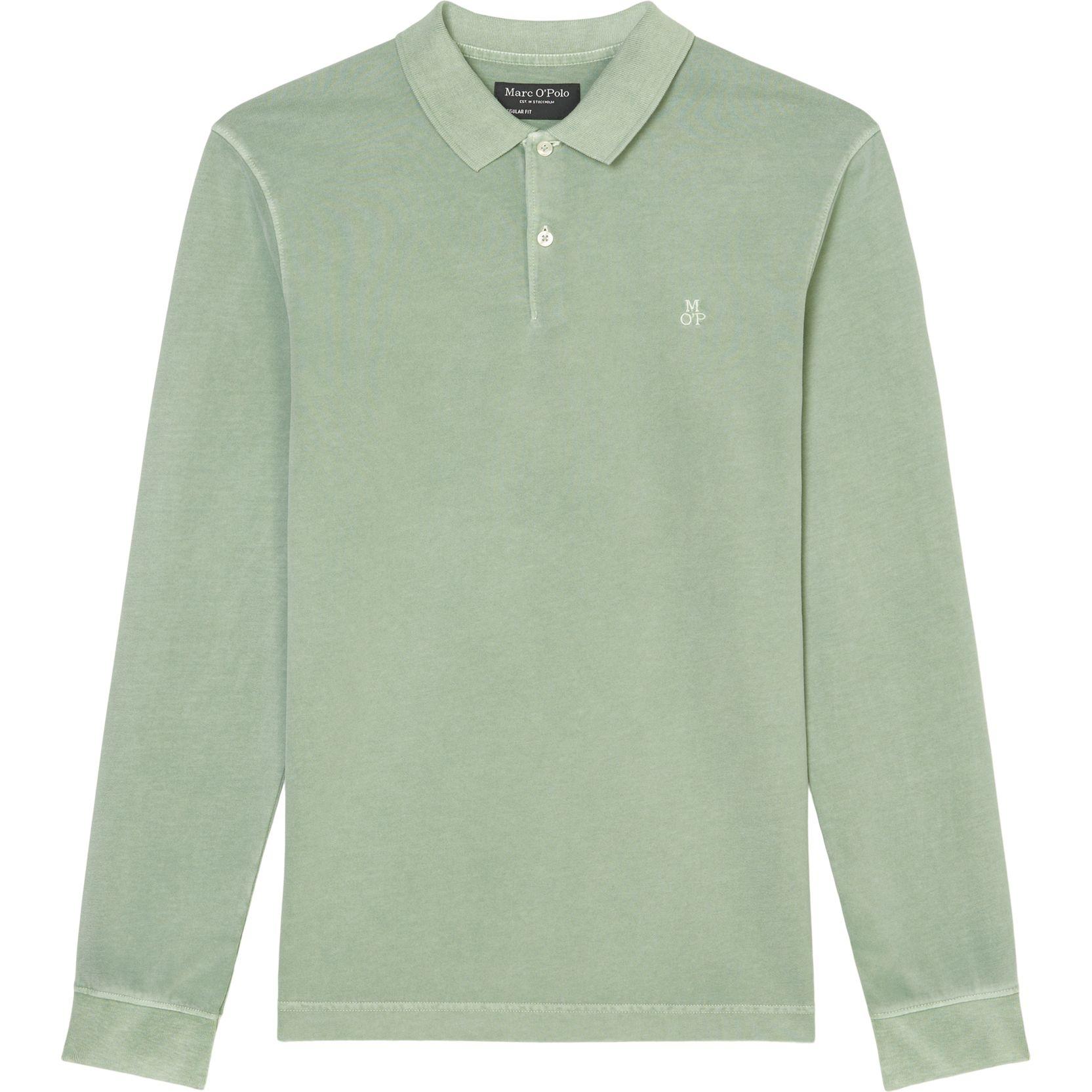 Polo marškiniai ilgos rank. vyrams, Žalia, Polo long 520223655004