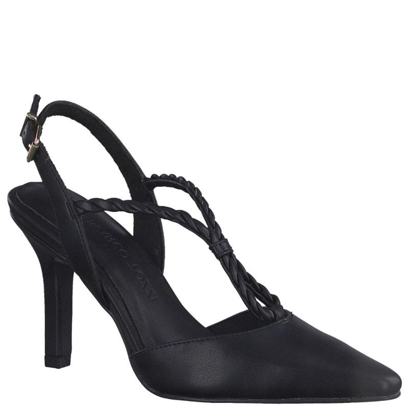 Basutės moterims, Juoda, SANDALS