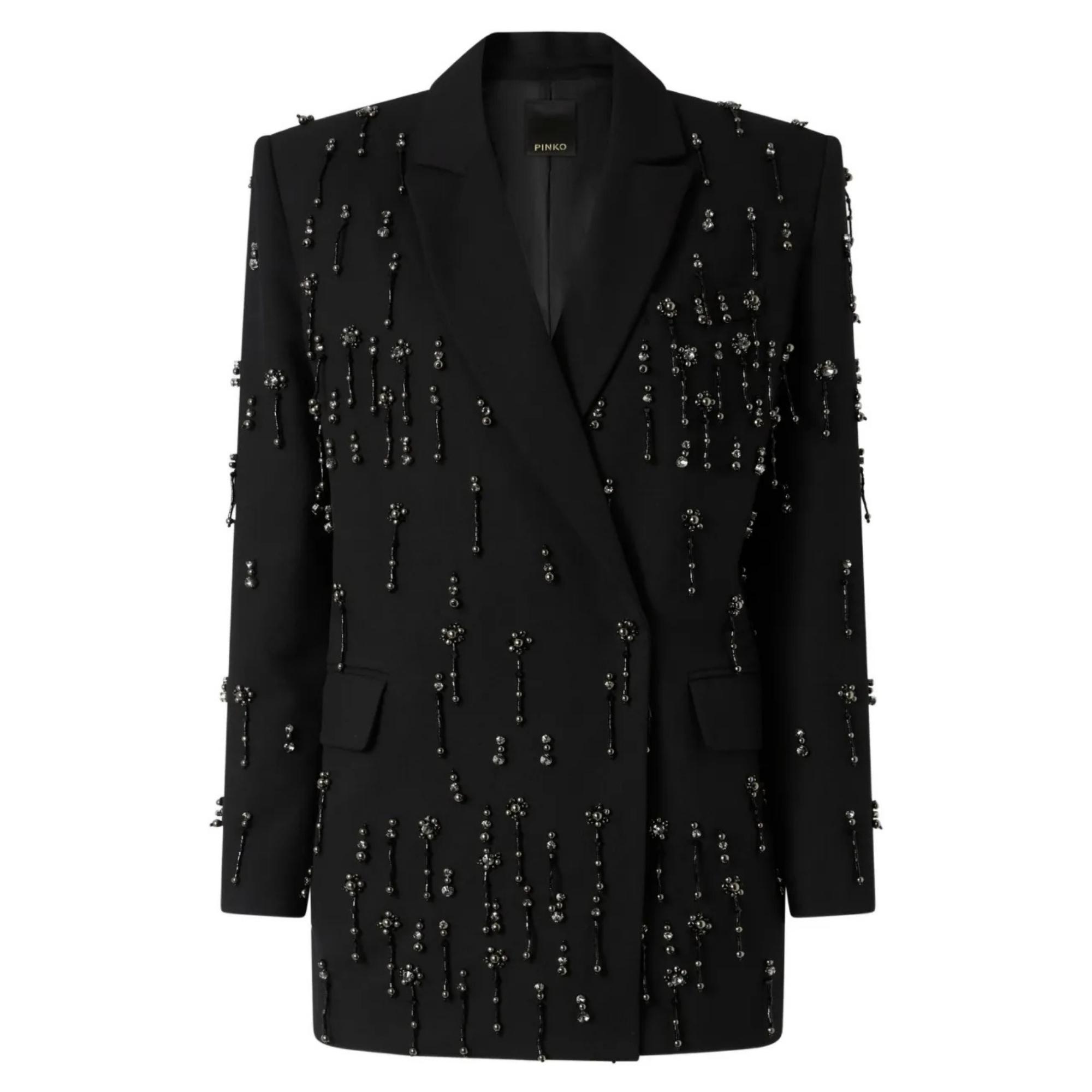 Švarkas moterims, Juoda, Pallauovo jacket