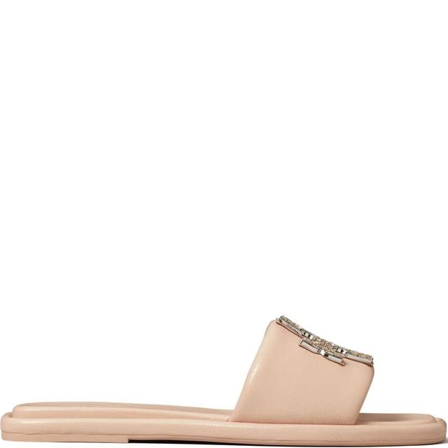 Guminės šlepetės moterims, Rožinė, Double t deco sport slide