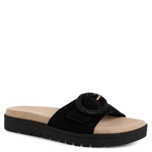 Klumpės moterims, Juoda, Mules