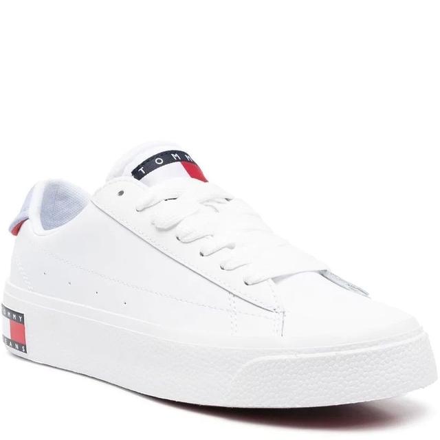 Sportiniai bateliai moterims, Balta, JEANS VULCANIZED LEATHER