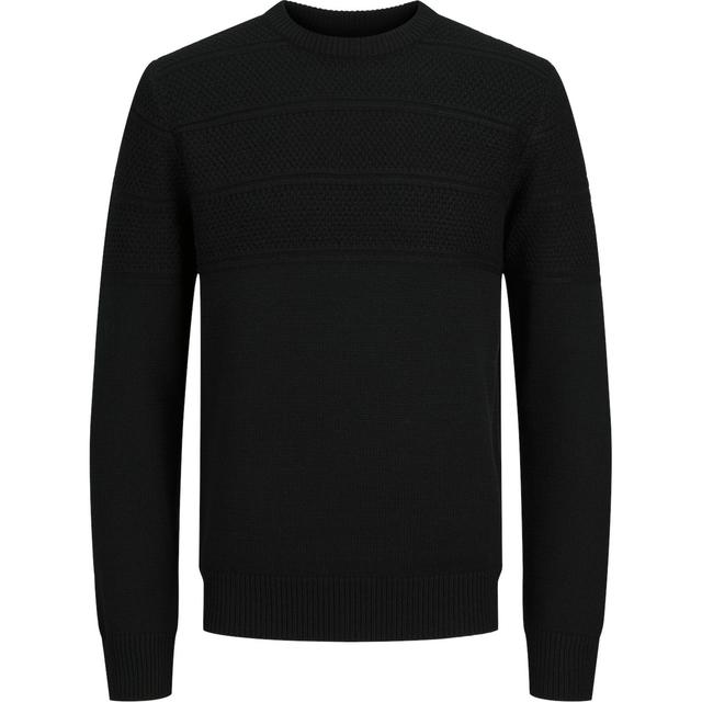 Megztinis vyrams, Juoda, Jerry knit