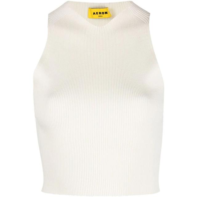 Marškiniai be rankovių moterims, Kūno, Ribbed cut-out layer