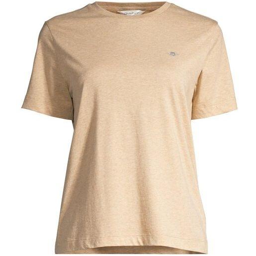 Marškinėliai trump. rankovėmis moterims, Ruda, Reg shield t-shirt