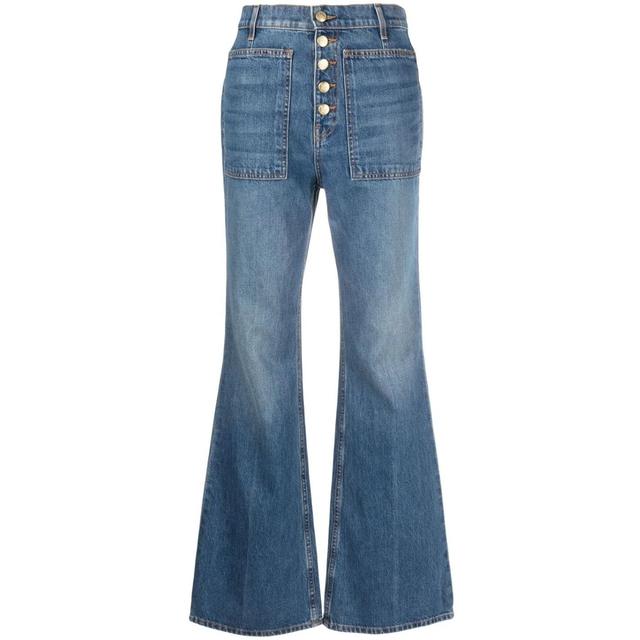 Platūs džinsai moterims, Mėlyna, The Lou Jean