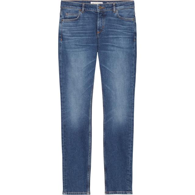 Kitsad teksad moterims, Dark blue stone wash