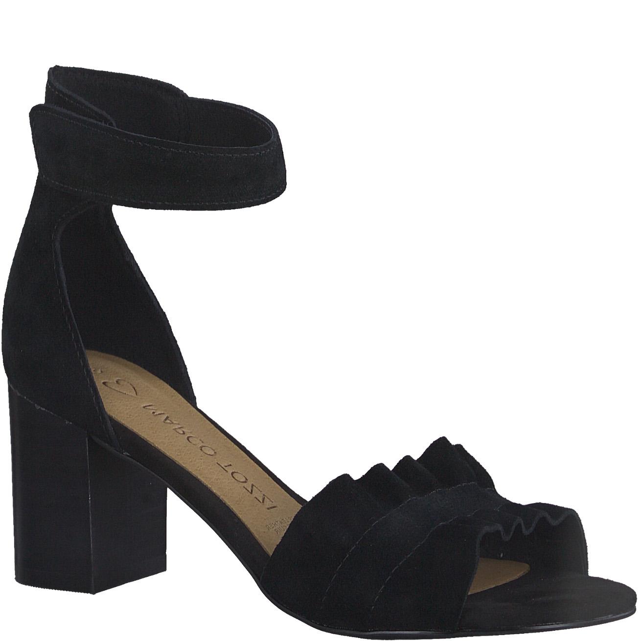 Basutės moterims, Juoda, SANDALS