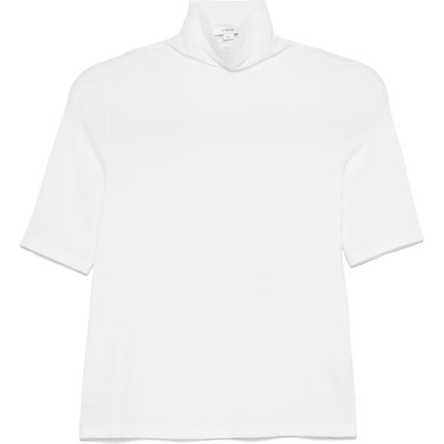 Palaidinės aukštinta apykakle moterims, Balta, Elbow slv turtleneck