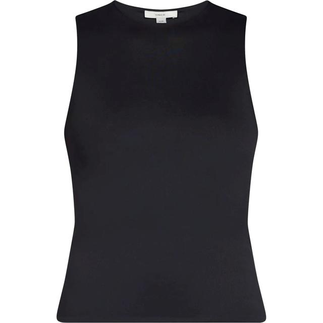 Marškiniai be rankovių moterims, Juoda, Shell