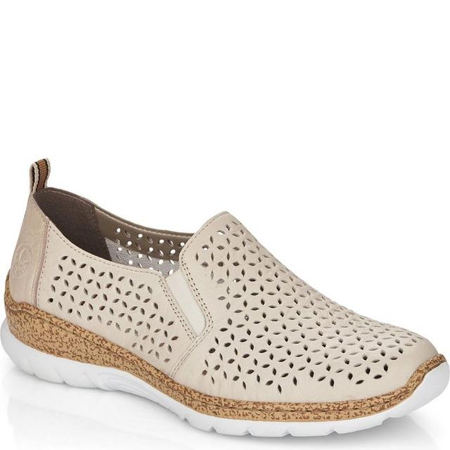 Loaferiai moterims, Smėlio, Slipper