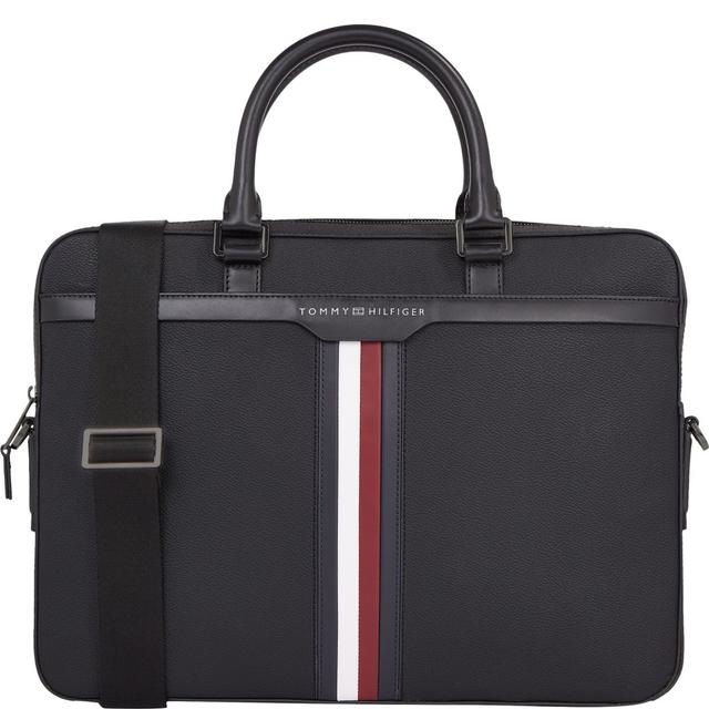 Dėklas kompiuteriui vyrams, Juoda, Coated canvas computer bag