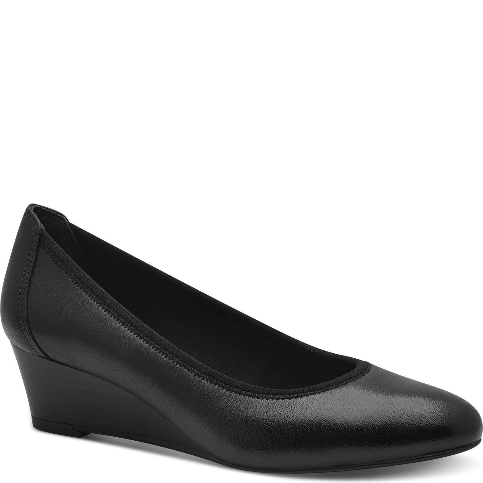 Aukštakulniai moterims, Juoda, Wedge pumps