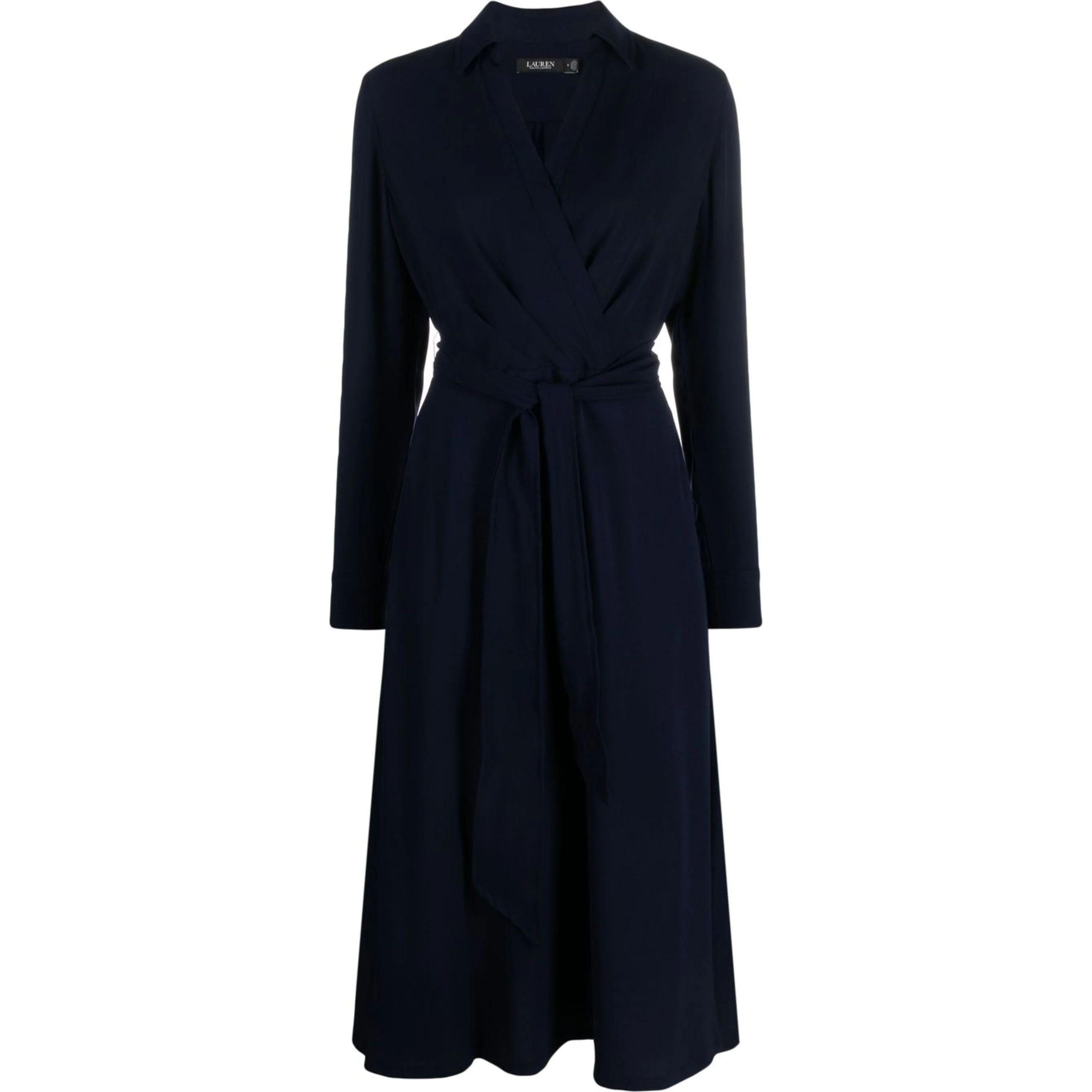 Midi suknelė moterims, Mėlyna, Rowella long sleeve day dress