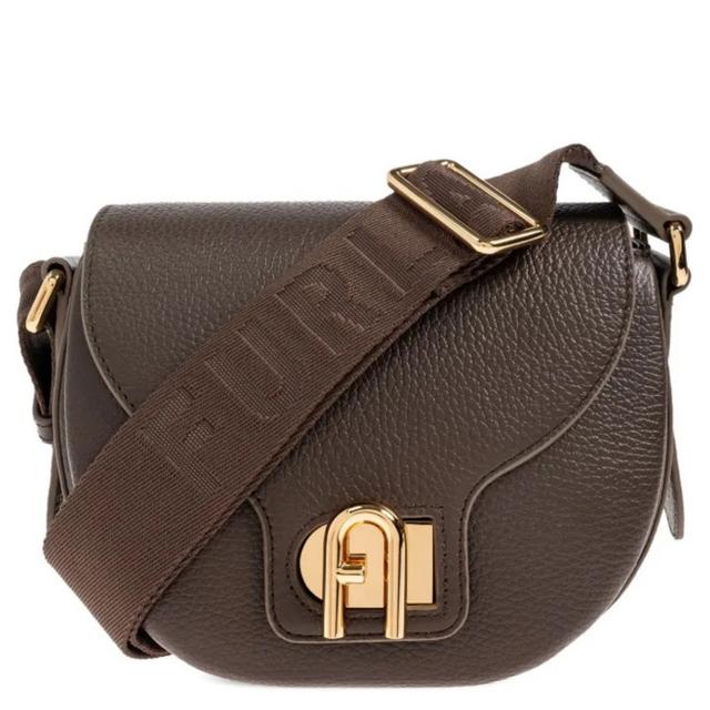 Rankinė per petį moterims, Ruda, Furla lotus mini crossbody