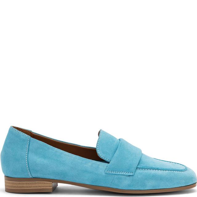 Loaferiai moterims, Mėlyna, Mox loafers